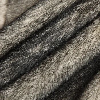 Batmo 2019 nové příjezdu zimní kvalitní teplé vlčí kožešiny linner s kapucí bundy pánské,pánské wolf linner parky ,plus velikosti M-5XL
