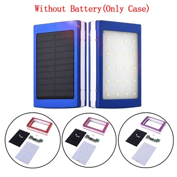 ( Bez Baterie ) 1ks 18650 Power Bank Solární LED DIY Box Poverbank Případě Moc Pover Bank pro Samsung Huawei Kapsa Telefony Nabíječka