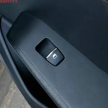 BJMYCYY car styling ABS 7PCS/SET Auto, okna, výtah knoflíky zdobí flitry Pro Hyundai Solaris Verna auto příslušenství