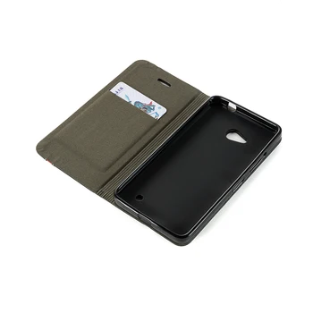 Book Pouzdro Pro Nokia 640 Podnikání Telefon Případě, Luxusní Pu Kožená Peněženka Pouzdro Pro Microsoft Lumia 640 Měkké Silikonové Zadní Kryt