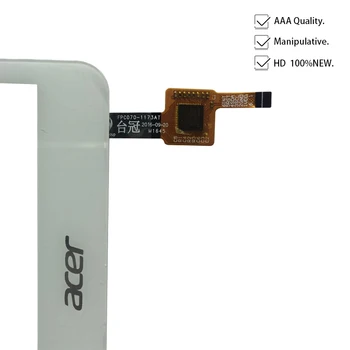 Bílá Nový 7 palcový displej Pro Acer Iconia Talk 7 B1-733 Dotykový Panel Ideální Opravy Dílů Dotykový Displej lcd displej na skladě FPC070-1173AT