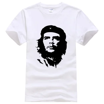 Che Guevara Hrdina Mužů T Košile Tištěné Bavlna Krátký Rukáv T-Košile Hipster Vzor Topy Tees Cool Vysoce Kvalitní Mužské T-Shirt