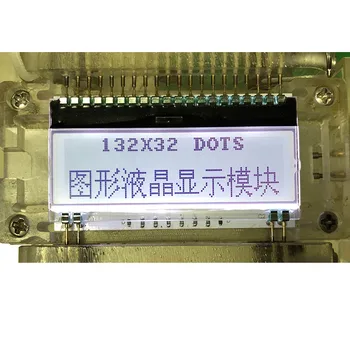COG lcd modul 13232 132x32 malé mini velikost ST7565R SPI sériové rozhraní namísto EA DOGM132-5 3.3 V FSTN ŠEDÝ 1u LG132321