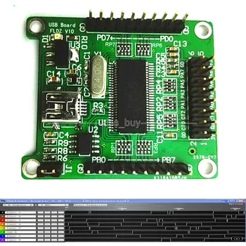 CY7C68013A USB 2.0 rady logický analyzátor AD435X ADF4351 ADF4350 AD9958/ 59 ovládací panel
