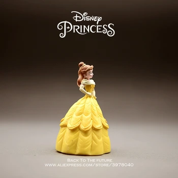Disney Kráska a Zvíře Princezna Belle 8cm panenka Akční Obrázek Anime Mini Kolekce Figurka model Hračka pro děti dárek