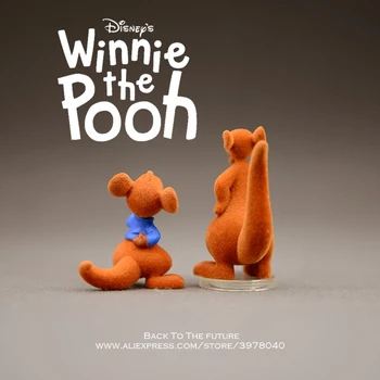 Disney Medvídek Pú klokana Roo a Máma 4-6cm Akční Obrázek Anime Dekorace Kolekce Figurka model Hračka pro děti dárek