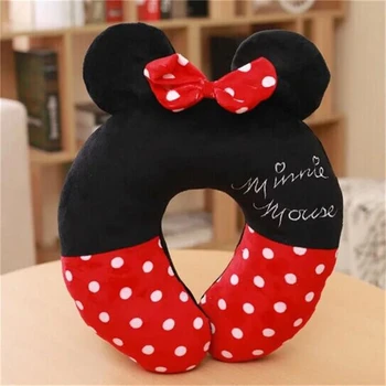 Disney Mickey Minnie Mouse Kawaii Karikatura U-tvaru krku polštář Office přestávka na oběd přenosný polštář muže a ženy, dárky k narozeninám