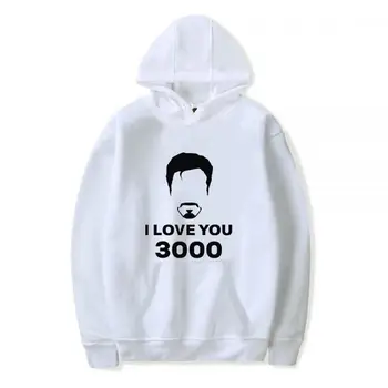 Diy Muži Mikiny Mikina Miluji Tě 3000 Krát Avatar Vzor Streetwear Zimní Osobnosti Superhrdina Chlapce Hip Hop Kabát