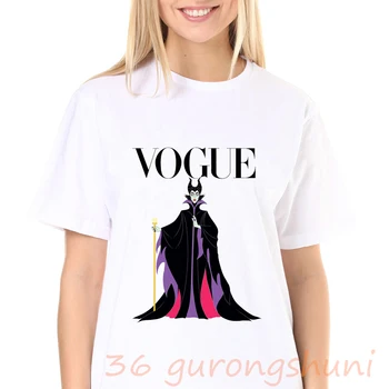 Dívka trička Vogue Halloween tisk grafické t košile ženy tees gothické topy t shirt dámské oblečení estetické oblečení dropshipping