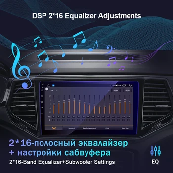 EKIY IPS DSP Android 10 Auto Multimediální Přehrávač 6G+128 G Pro Ford Escape 2007-2012 Stereo Autoradio Navi GPS Carplay Magnetofon