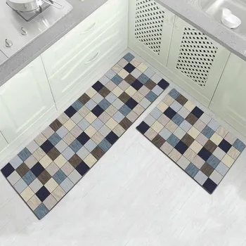 Evropský styl jednoduchý, kuchyň, koberec podlaha mat domácnosti dlouho rohož obývací pokoj, hala, veranda rohožka vana rohože koupelna, koberec set