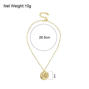 FLASHBUY Nové Módní Hvězda Moon Řetěz náhrdelník Náhrdelník 2020 Prohlášení Multi Vrstvený Náhrdelník s Přívěskem pro Ženy Strana Šperky Dárkové
