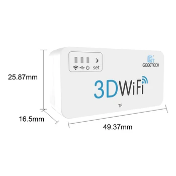 Geeetech 3D WiFi 3D Tiskárna Díly A Příslušenství Bezdrátový Mini Wi-fi Modul Box USB2.0 Vyhovovat Nejvíce