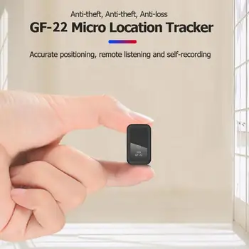 GF22 Auto Sledovací Zařízení Proti krádeži Mini Auto APP Real-time Sledování GPS Lokátor Adsorpce Nahrávání Anti-ztracené Hlasové Ovládání Rec