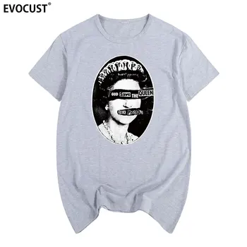 God Save The Queen Sex Pistols T-shirt Bavlna Muži tričko Nové TRIČKO TRIČKO Dámské unisex Módní