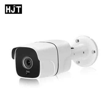 HJT IP Kamera 5.0 MP H. 265 Vestavěný POE 48V Kovové Vodotěsné CCTV Kamera Detekce Pohybu Onvif2.1 Video Dohled