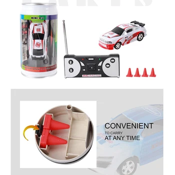 Hot Prodej Koksu Mini RC Auto Elektronické Vozů Rádiové Dálkové Ovládání Mikro Závodní Auto 4 Frekvence Vozidla Dárky Pro Děti
