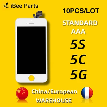 IBee Části 10KS Grade AAA Displej Pro iPhone 5 5C 5S SE LCD Dotyková Obrazovka S Digitizer Sklo Shromáždění Náhradní