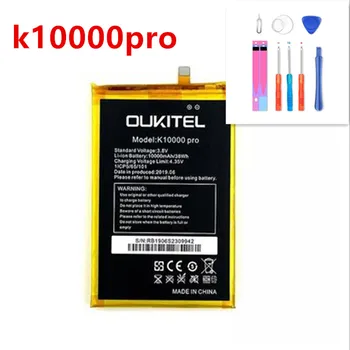 K10000pro Baterie Vysoce Kvalitní Originální Velká Kapacita 10000mAh Baterie Pro oukitel k10000pro Mobilní Telefon