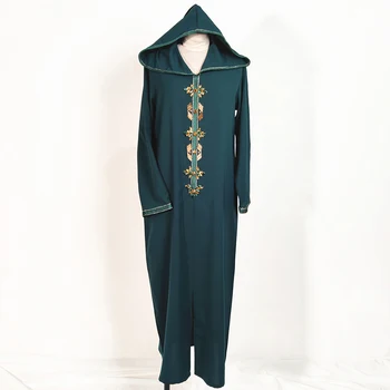 Kaftan Abaya Dubaj, Turecko Hidžáb Muslimské Šaty Islám, Africké Oblečení Šaty Abaja Pro Ženy Roucho Musulmans Djellaba Femme Omán