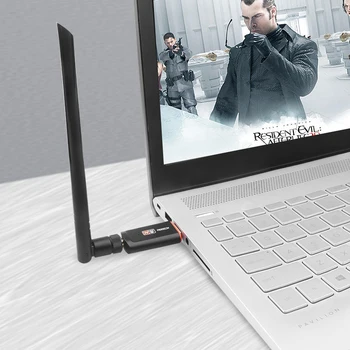 Kebidu 1200Mbps, Dual Band, 2.4 G & 5G NetWork Card USB3.0 Bezdrátový Wi-fi Adaptér s Anténou 802.11 ac Standard Pro Notebook Desktop