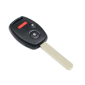 KEYYOU Náhradní N5F-S0084A 2+1 3 Tlačítka Auto Dálkové Klíč Pro Honda CRV Fit Accord, CR-Z Občanské Odyssey 313.8 Mhz Fob Klíč Pouzdro