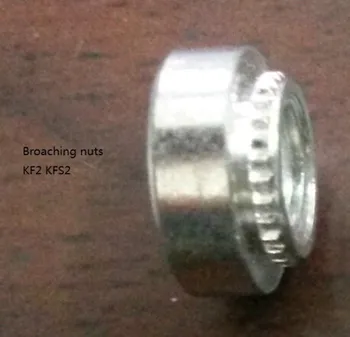 KFS2-256 Protahování nuts, Nerezová ocel, Přírodní ,PEM standardní,instock, Vyrobené v číně,