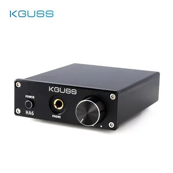 KGUSS HA6 čip TPA3116D2 hi-fi stereo desktop malý vysoký výkon digitální zesilovač pro sluchátka