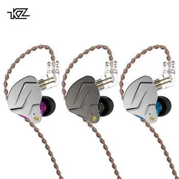 KZ ZSN Pro V Ear Monitor Sluchátka Kovové Sluchátka Hybridní Technologie Hi-Bass Sluchátka Sport Šumu Headset 2póly