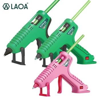 LAOA Hot melt lepidlo zbraň 30/40/60/80/100W hand-made domácnost elektrické držet lepidlo pás 7-11mm