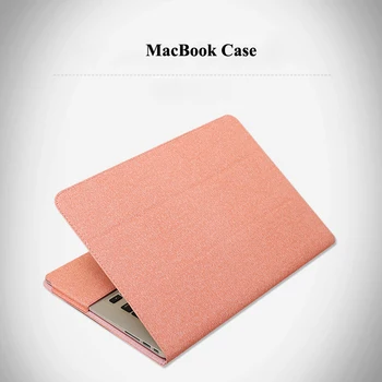 Laptop Bag Pouzdro pro MacBook Pro Air 15.4 13.3 13 12 11 Tkaniny Rukáv Odnímatelné Jednoduché Módní Notebook Cover Bag Funda
