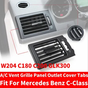 LHD RHD Auto AC Přední Levý / pravý Klimatizace Větrací Mřížky W204 Panel Kryt Zásuvky Pro Mercedes-Benz C-Class C180 C200