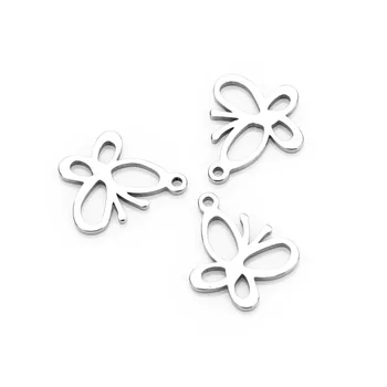 Linsoir 20ks/mnoho z Nerezové Oceli Půvaby Pro DIY Výrobu Šperků Butterfly Přívěsek Náhrdelník, Náramky, Šperky Zjištění Velkoobchod