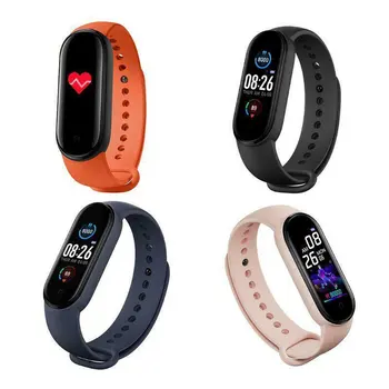 M5 Chytré Hodinky Muži, Ženy, Monitor Srdečního tepu, Krevního Tlaku, Smartwatch, Fitness Tracker Kapela 5 Sport Hodinky pro Android IOS