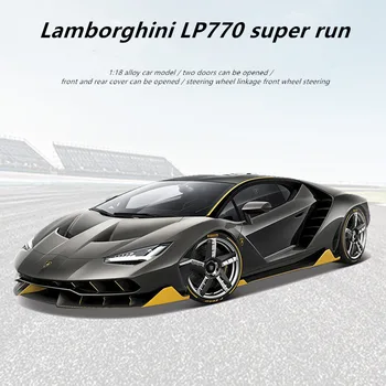 Maisto 1:18 Lamborghini LP770 Sportovní Auto Slitiny Retro Model Auta Klasická Auta, Model Auto Dekorace Kolekce dárek