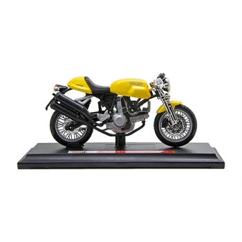 Maisto 1:18 Modely Motocyklů Ducati SPORT 1000 Odlitek Plast Moto Miniaturní Závod Hračka Pro Dárek Kolekce