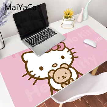 MaiYaCa Japonsko Pink cat podložka pod myš gamer hrát rohože Herní Podložka pod Myš xxl Velké Deak Mat 900x400x3mm pro overwatch/cs go