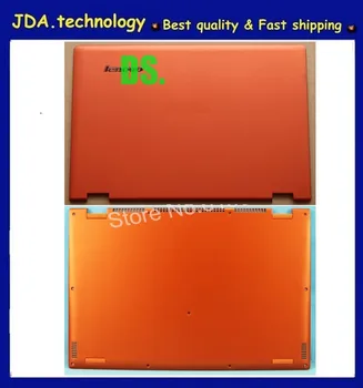 MEIARROW Nové/Orig pro Lenovo Ideapad Yoga 2 Pro 13 LCD Zadní Víko Kryt AM0S9000300+Spodní Spodní Případě AM0S9000200 Oranžová
