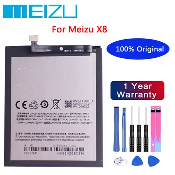 Meizu Vysoce Kvalitní Baterie Originál 3300mAh BA852 Baterie Pro Meizu X8 Mobilní Telefon baterie+nástroje Zdarma