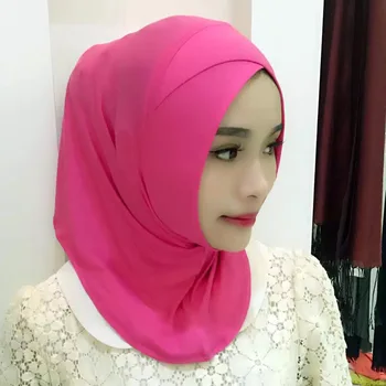 Muslimský šátek přes hlavu, šátek, ženy, spodní kryt, vnitřní čelenka hidžáb szp