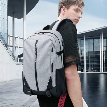 Muži Batoh, fashion batoh Ležérní trend mládeže školní batoh cestovní vysokoškolský student taška počítač taška mochila muži cestovní taška