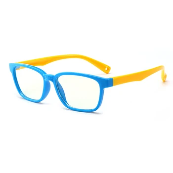 Módní Brýle Děti Modré Světlo Proti Oslnění, Filtr Děti Brýle+Auto Případ(náhodné barvy)+Hadřík z Mikrovlákna