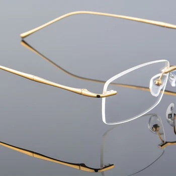 Módní Brýle Unisex Brýle Rám Stručné Design Bez Obrouček Brýle Muži Ženy Značkové Brýle, Brýle, Optické Brýle