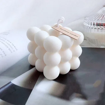 Mýdla Nástroje DIY Domácí Vánoční Svíčky Formy Voskové Svíčky Omítky Svíčku 3d Silikonové Mýdlo Formy