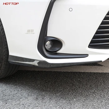 Nerezové Oceli Uhlíkové Vlákno Textury Přední Nárazník Dekorativní PANEL pro Toyota Corolla 2019 2020