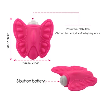 Neviditelné Nošení Vibrační Kalhotky Butterfly Vibrátory Vaginální, Klitorisu Silikonové G spot Vibrátory Dospělý Sex hračky pro Ženy