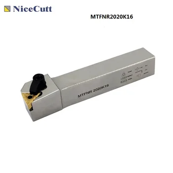 Nicecutt MTFNR2020K16 CNC Vnější Soustružení Nástroj Držitele pro TNMG-li Vložit Soustruh Blade Vysoce Kvalitní ping