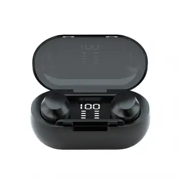 Nová F12 Bezdrátové Bluetooth 5.0 Sluchátka Mini TWS sluchátka Sluchátka Redukce Šumu Klepněte LED Displej Pro Huawei, Xiaomi Samsung