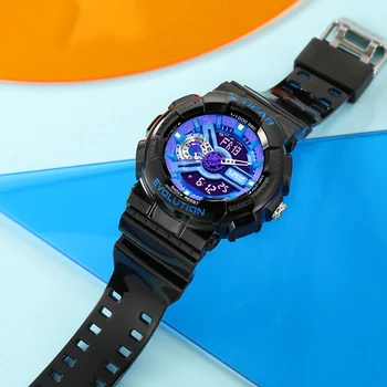 Nová značka X-GEAR módní hodinky muži LED digitální hodinky G venkovní multifunkční vodotěsné vojenské sportovní hodinky relojes hombre