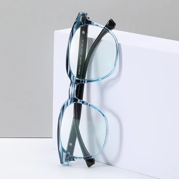 Nové anti-blue brýle unisex velký rám ploché zrcadlo retro rám může být vybaven krátkozrakost AE0932